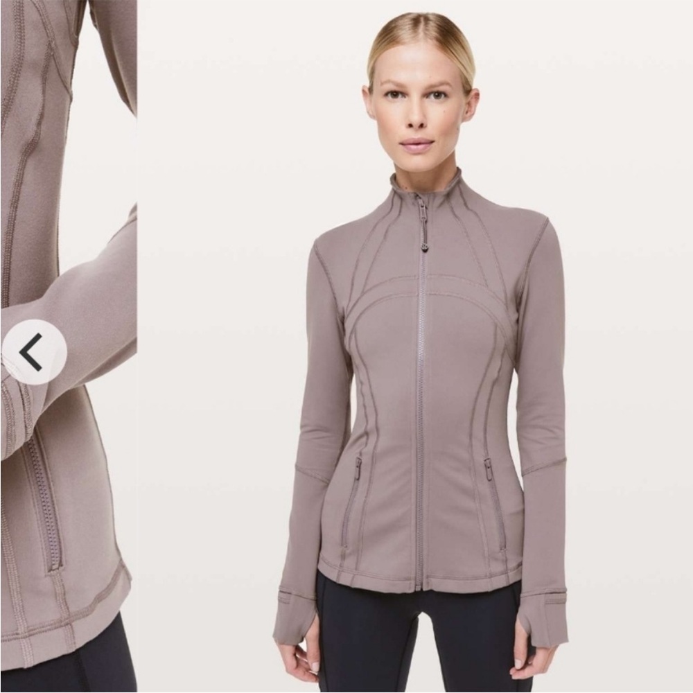 Lululemon Define Jacket Lunar Rock Purple/Gray Size 6